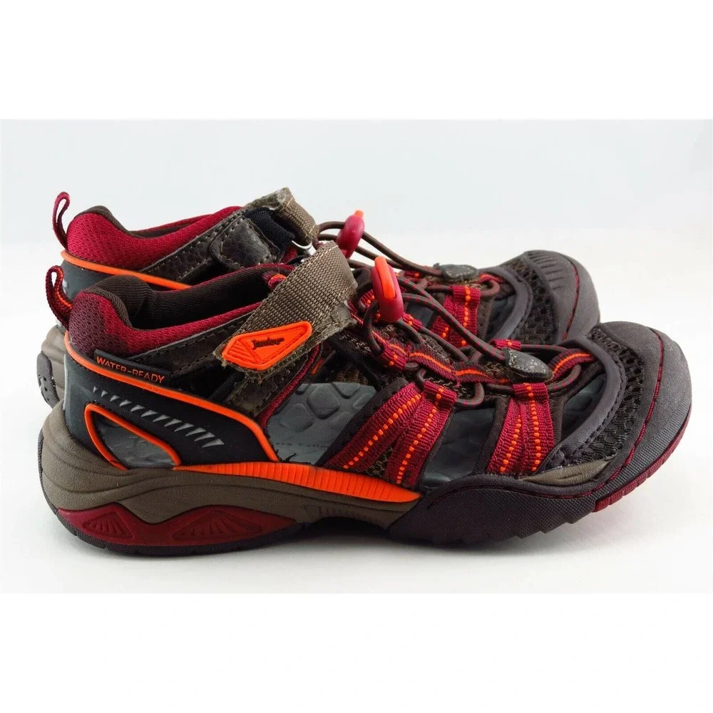 Jambu Red Fabric Sandals Toddler Boys Sz‎ 13